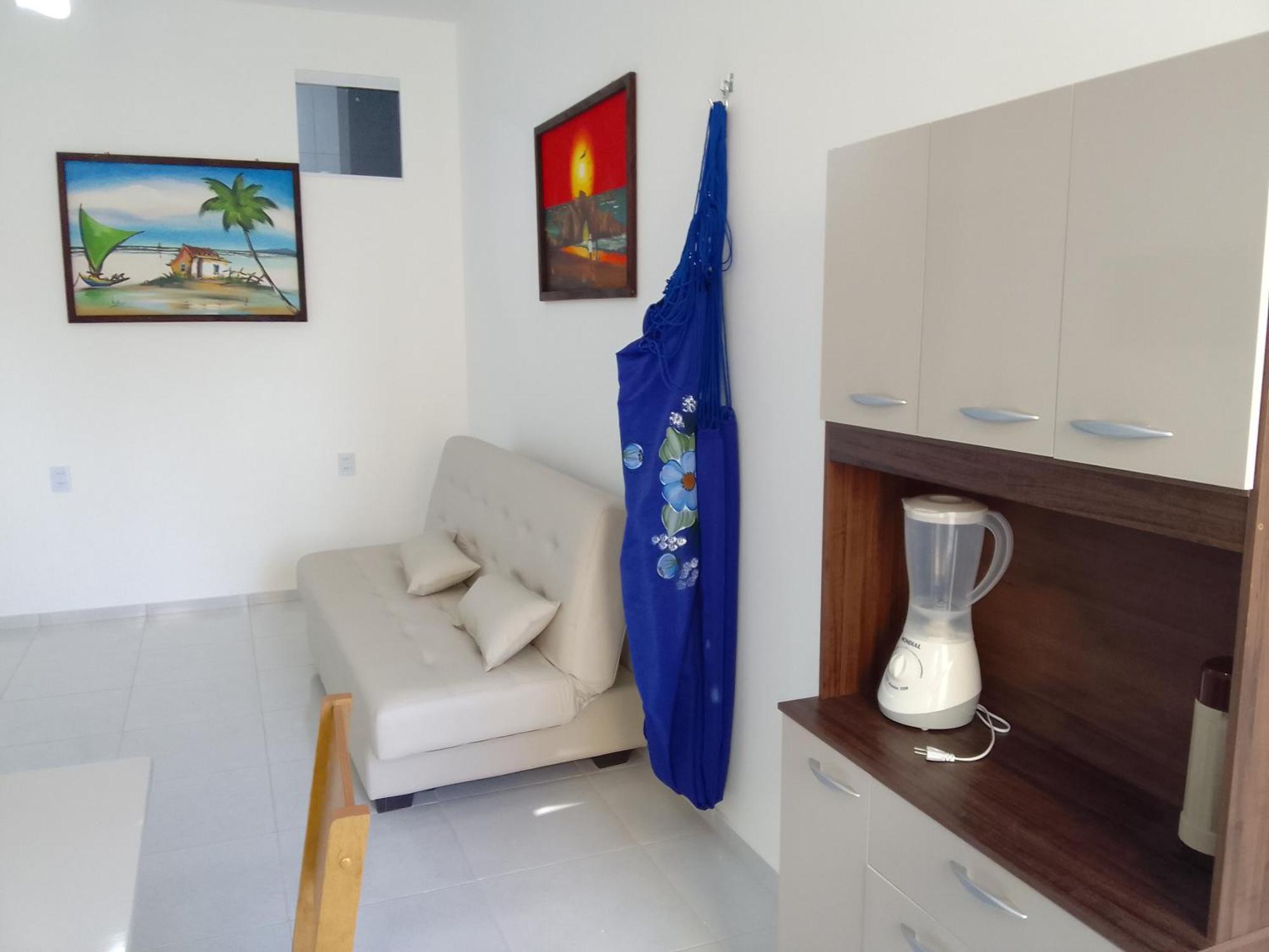 Sol Apartamento 4 - Quarto E Sala Com Varanda E Cozinha Americana Na Praia Do Prea-Ce ห้อง รูปภาพ